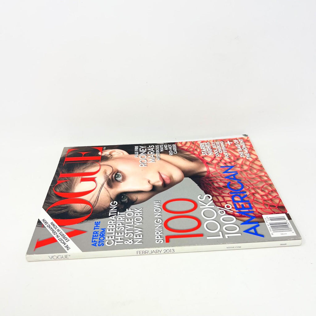 Vogue Magazine February 2013 Pale Fire Rooney Mara Cover No Label