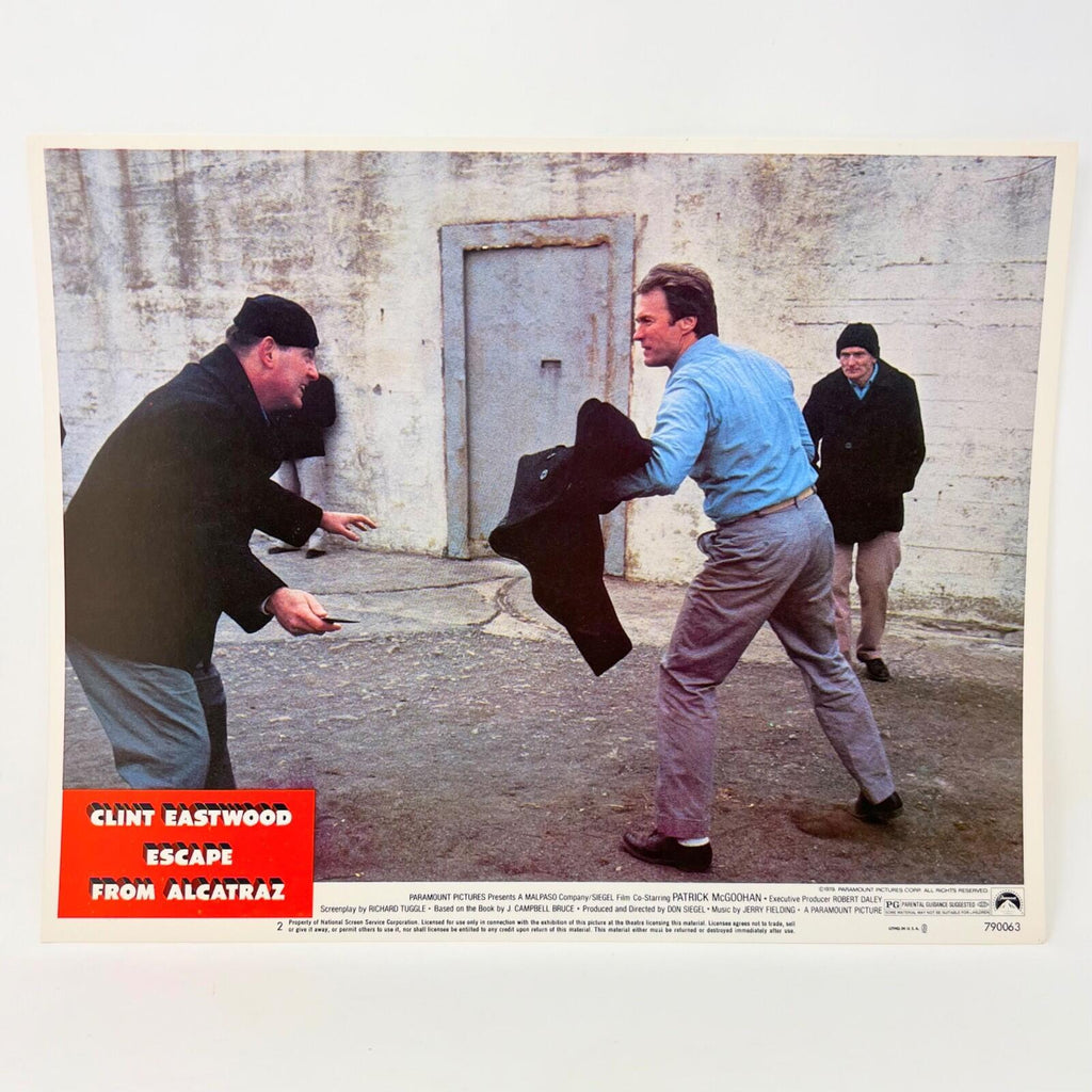 Clint Eastwood Escape From Alcatraz Lobby Card Movie Poster No.2