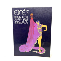 Erte’s Theatrical Costumes Book In Full Color 1979 Costume Design Art