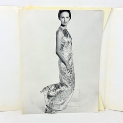 Drawings by Kenneth Paul Block Folder Pierre Cardin Christian Dior YSL