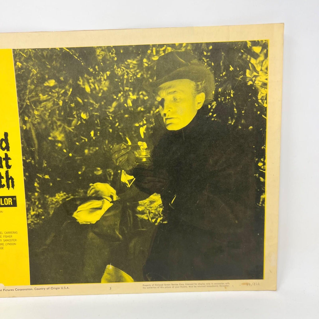 1959 The Man Who Could Cheat Death Collectible Movie Lobby Card No.3