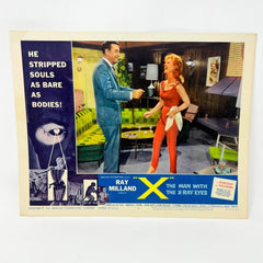1963 THe Man With The X-Ray Eyes Collectible movie Lobby Card No. 1