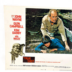 True Grit Vintage Movie Lobby Card No.2 John Way Glen Campbell Kim Darby