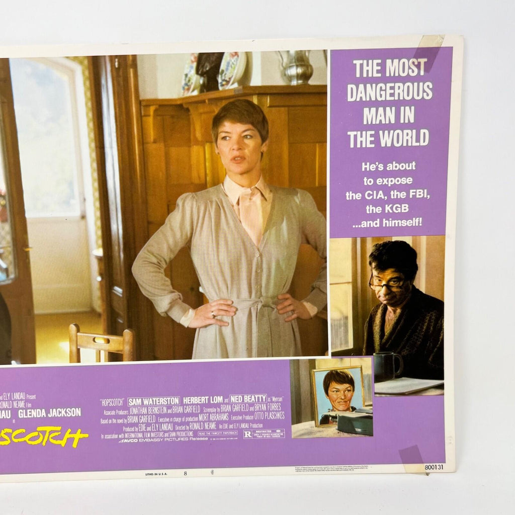 1980 Vintage Hopscotch Lobby Card Movie Poster No.8