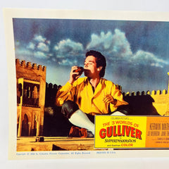 1960 The 3 Worlds Of Gulliver in Superdynamation Collectible Movie Lobby Card h
