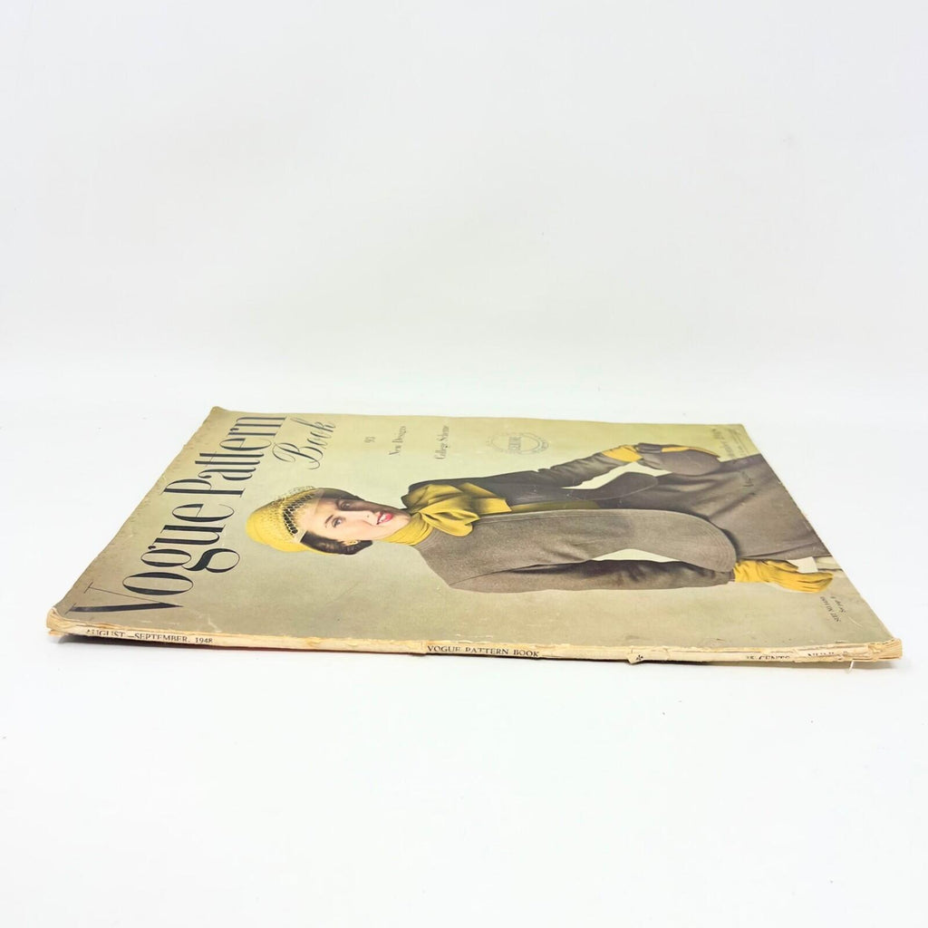 Vintage Vogue Pattern Book August September 1948
