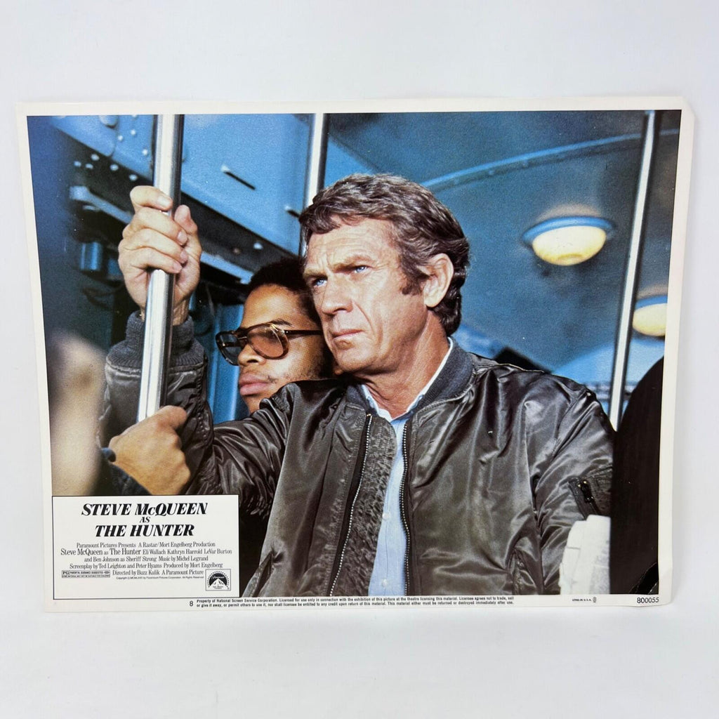 Steve Mcqueen as The Hunter Collectible Movie Lobby Card No.8