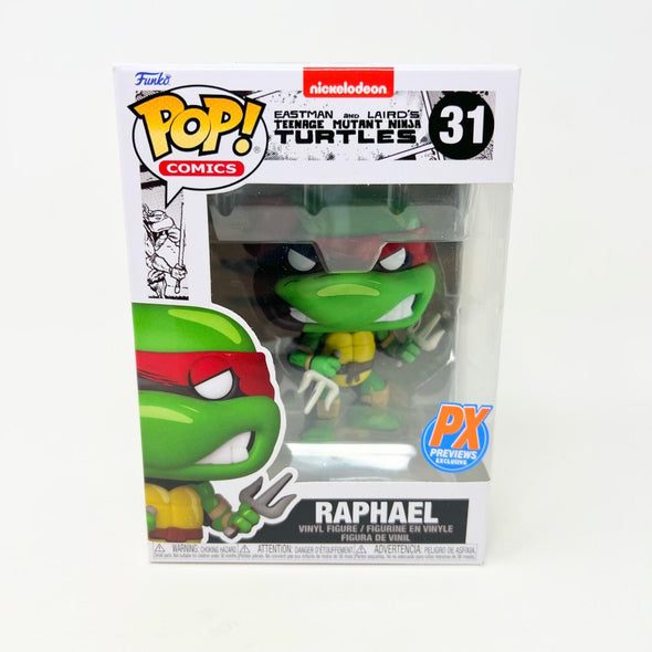 Funko Pop Comics TMNT Teenage Mutant Ninja Turtles Raphael PX Exclusive
