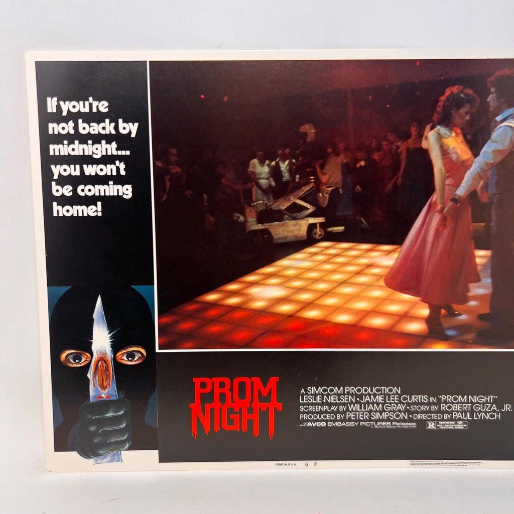 1980 Prom Night Original Movie Lobby Card No.6
