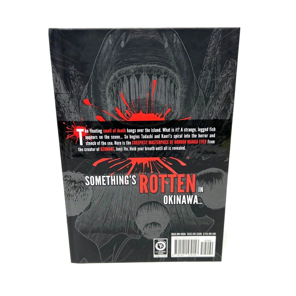 The Death- Stench Creeps -Gyo- by Junji Ito ( Hardcover)