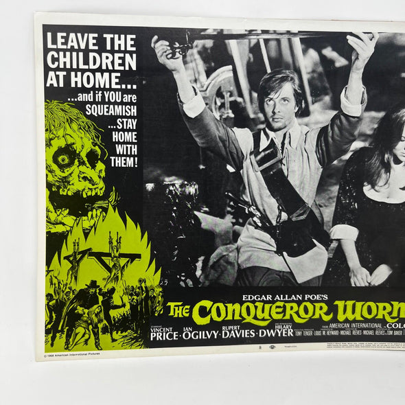 1968 The Conqueror Worm Collectible movie Lobby Card No.8