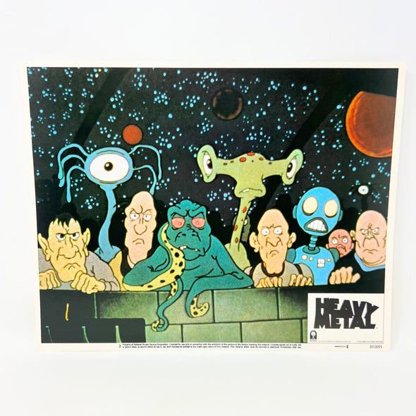 1981 Heavy Metal Utho Set of 8 Original Movie Lobby Cards No.3