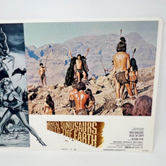 1970 When Dinosaurs Ruled The Earth Collectible Movie Lobby Card No.3