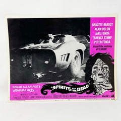 1969 Spirits of the dead Collectible movie Lobby Cards set of 8