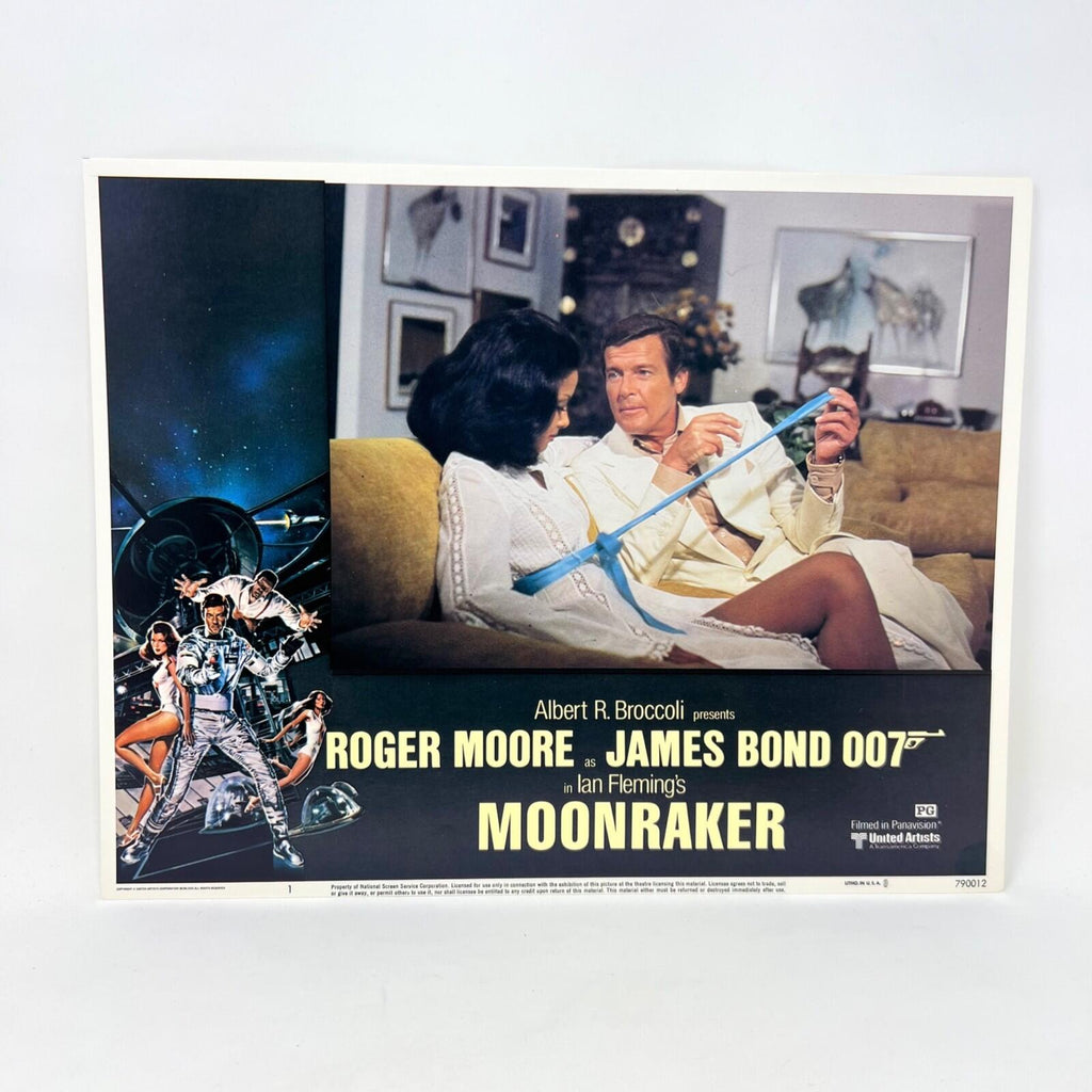James Bond 007 In Lan Fleming's MoonRaker Collectible Movie Lobby Card No.1