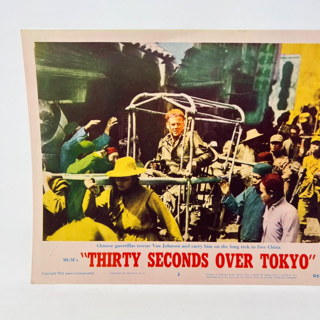 1955 Thirty Seconds Over Tokyo Lobby Card Movie Poster No.2