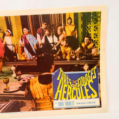 The Three Stooges Meet Hercules Original Movie Lobby Card (c)