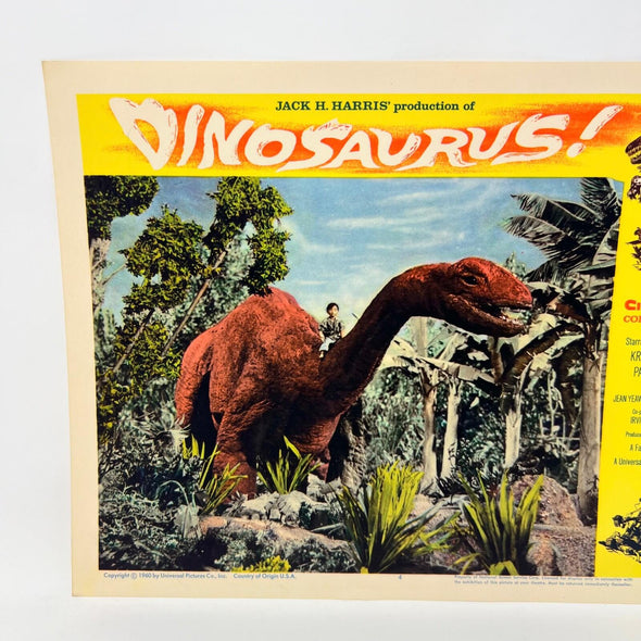 1960 Dinosaurus Collectible Movie Lobby Card No.4 Jack H. Harris