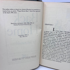 Back Home By Bill Mauldin Hardcover