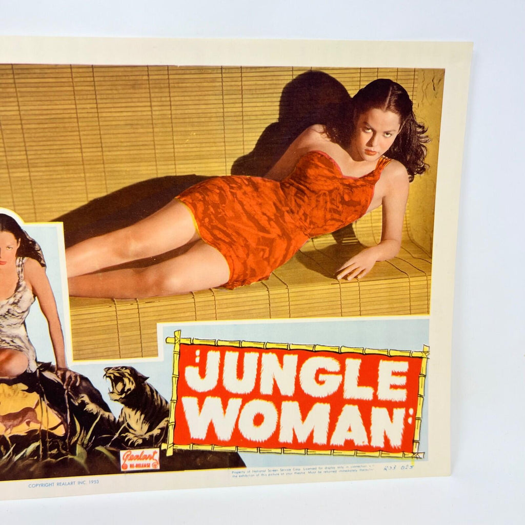 1953 Jungle Woman Lobby Card Movie Poster