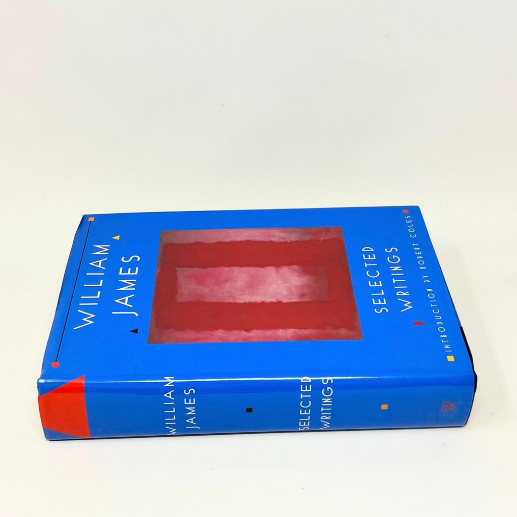 Selected Writings William James HC 1997 Book-of-the-Month Club
