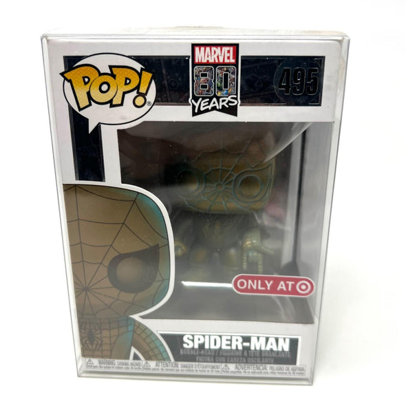 Funko Pop Marvel 80 Years Target Exclusive Spider-Man Bobble-Head