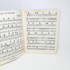 Led Zeppelin Stairway To Heaven 1972 Sheet Music Superhype songbook