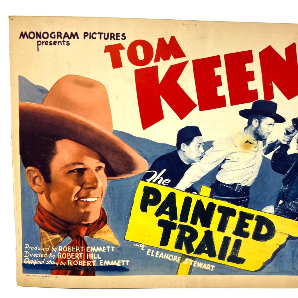 The Painted Trail Tom Keene Collectible movie Lobby Card