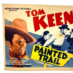 The Painted Trail Tom Keene Collectible movie Lobby Card