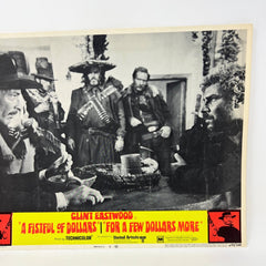 A Fistful Of Dollars For A Few Dollars More Lobby Card Movie Poster No.6