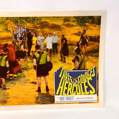 The Three Stooges Meet Hercules Original Movie Lobby Card (g)