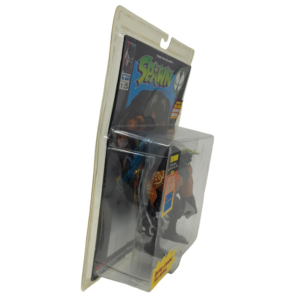 Todd McFarlane's Spawn Tremor Action Figure w Comic Book
