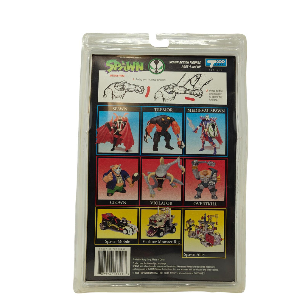 Todd McFarlane's Spawn Tremor Action Figure w Comic Book