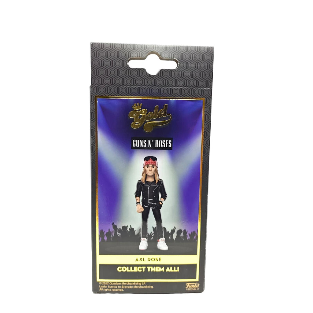 Funko Gold Guns n Roses AXL Rose Chase Vinyl Figure