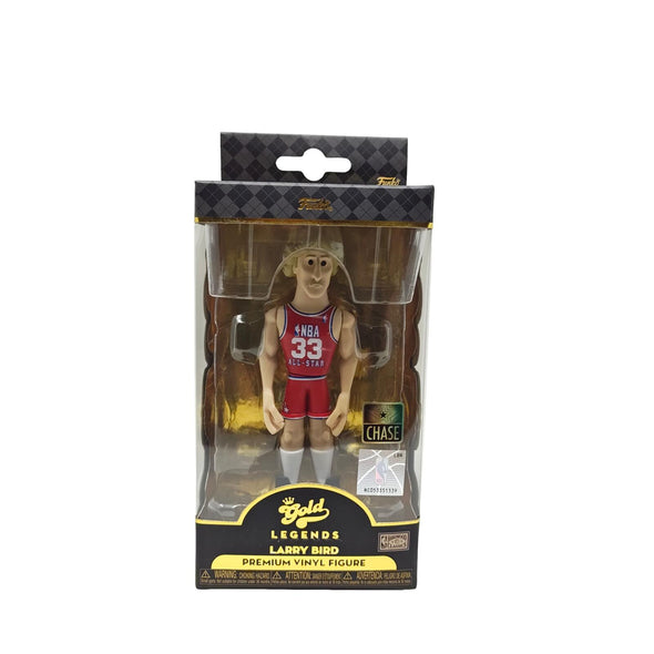 Funko Gold Legends NBA Chase Larry Bird Vinyl Figure Red