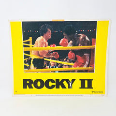 1979  Rocky II Original Movie Lobby card No.2