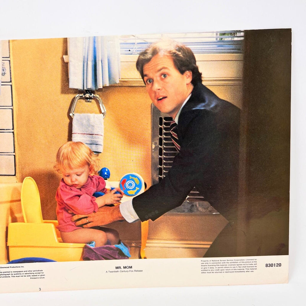 1983 Mr. Mom Vintage Movie Lobby Card No.3