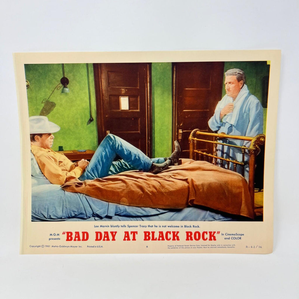 1961 Bad Day At Black Rock Lobby Card Movie Poster No.6