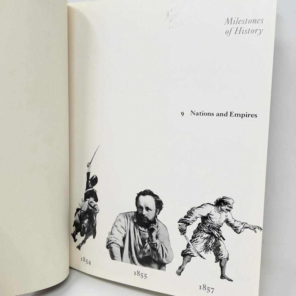 1970 Milestones Of History Nations and Empires Hardcover