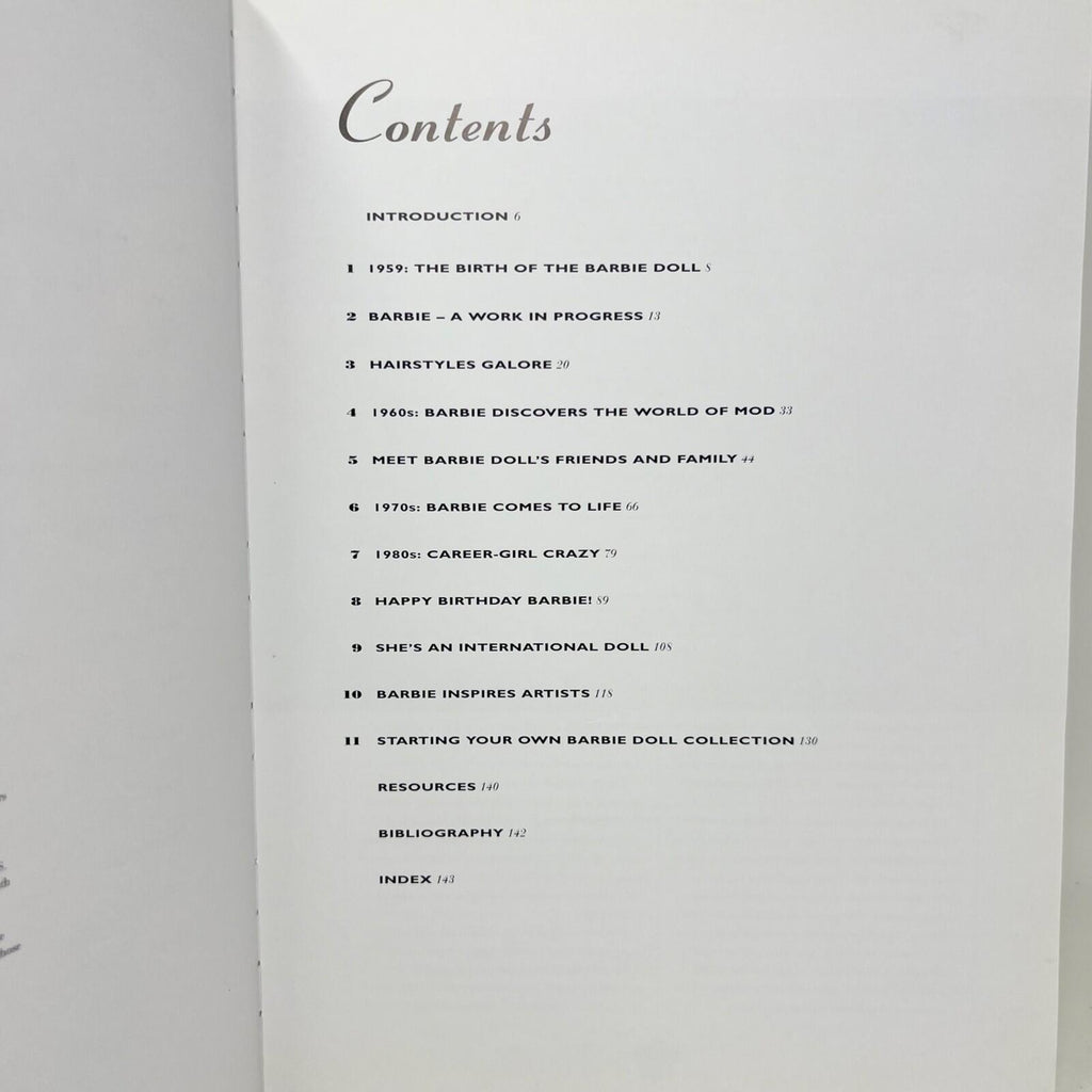 The Collectible Barbie Doll By Janine Fennick Hardcover