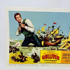 1960 The 3 Worlds Of Gulliver in Superdynamation Collectible Movie Lobby Card c