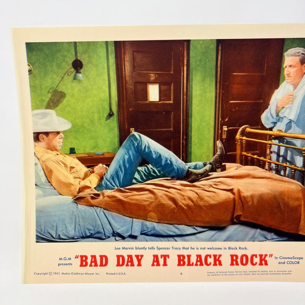 1961 Bad Day At Black Rock Lobby Card Movie Poster No.6