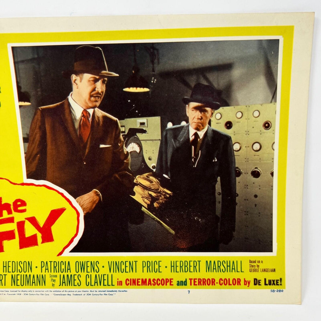 The Fly Horror Terror Collectible movie Lobby Card No.7