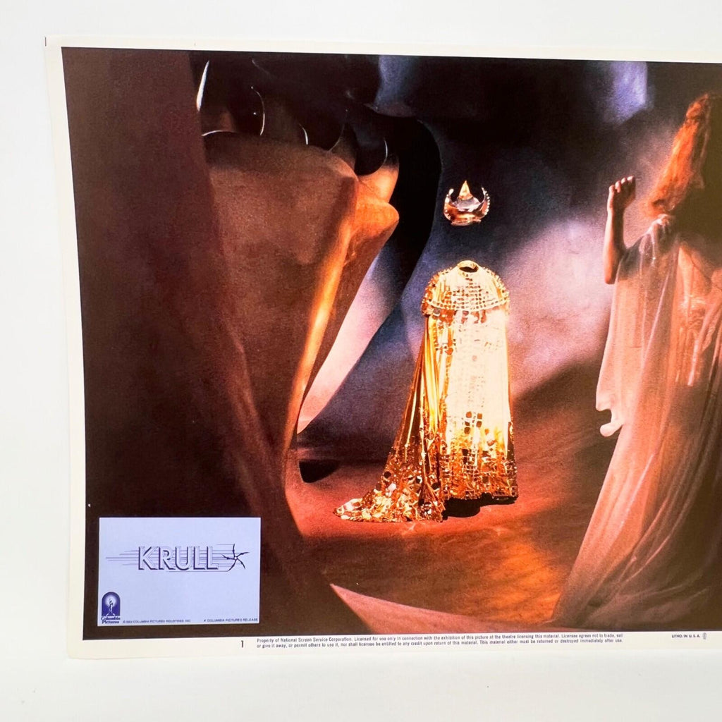 1983 Krull Original Vintgage  Lobby Card Movie Poster No.1
