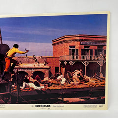 100 Rifles Movie Lobby Card No. 6