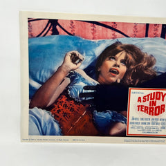 1966 A Study in Terror Sherlock Holmes Collectible movie Lobby Card