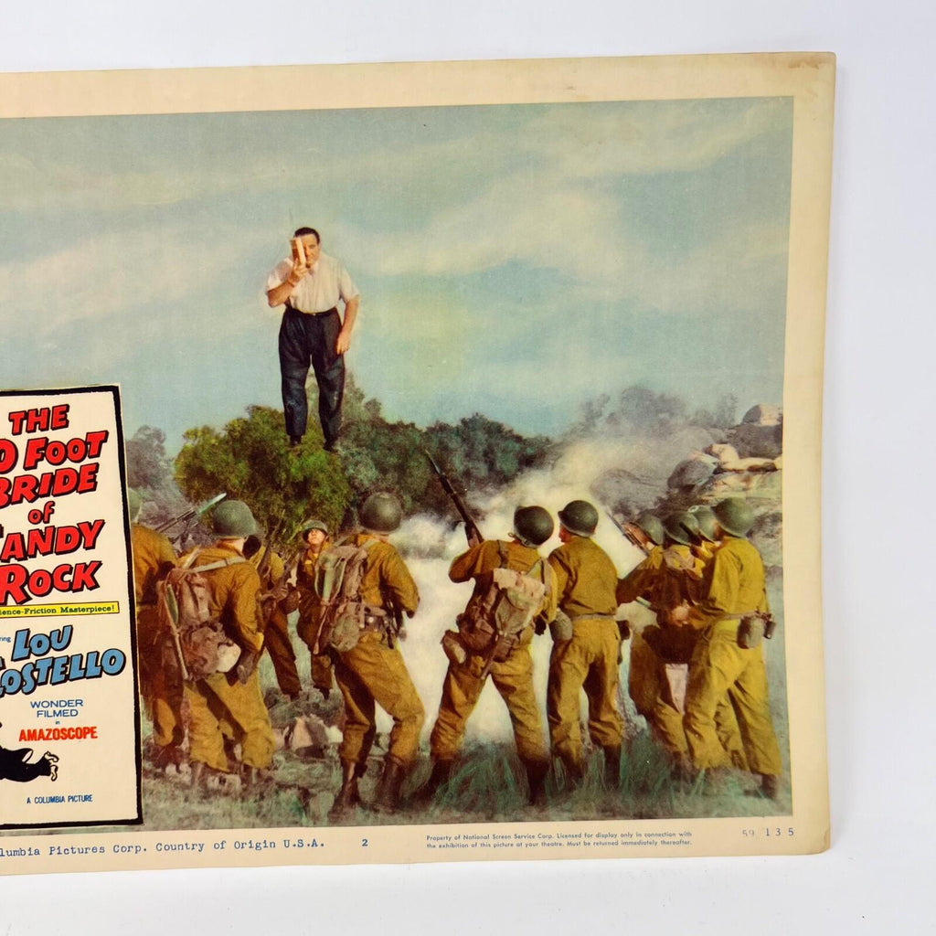 1959 The 30 Foot Bride Of Candy Rock Lobby Card Movie Poster No.2