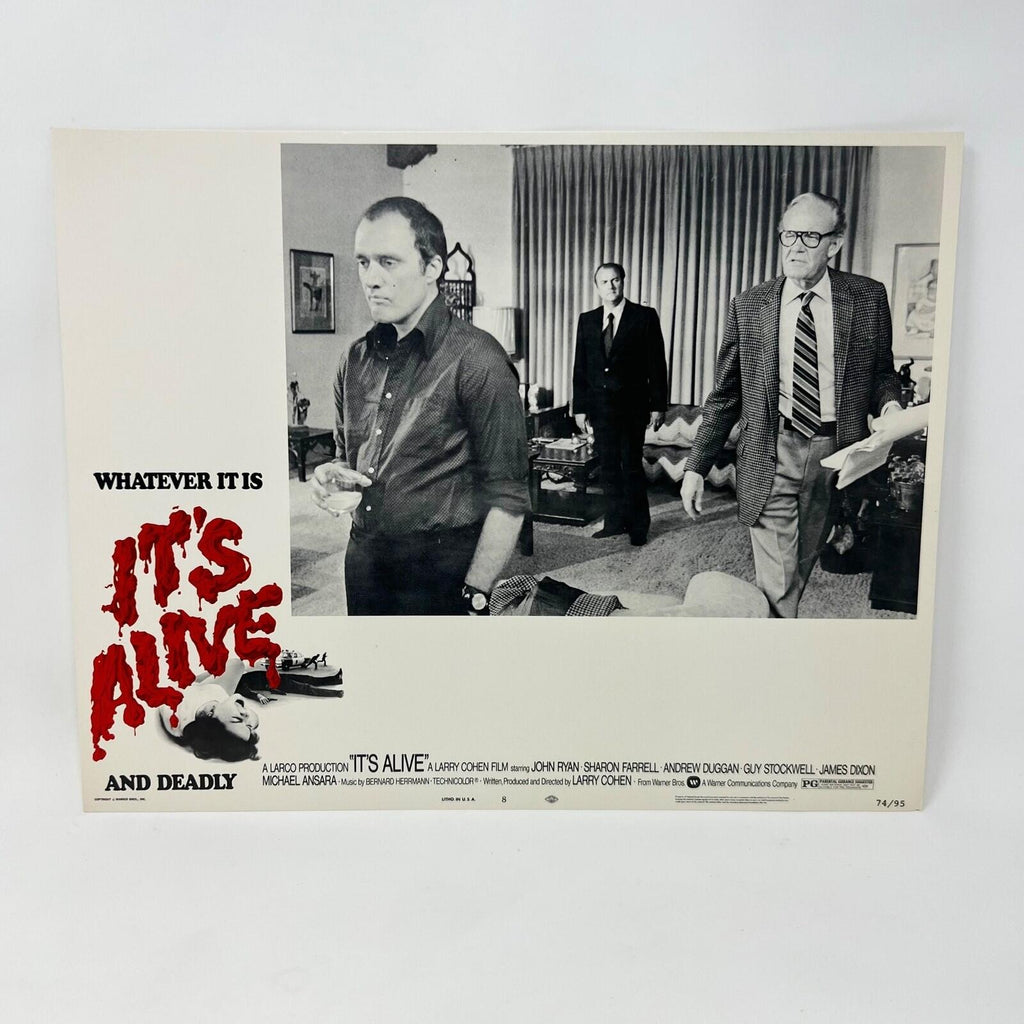 It's Alive And Deadly Horror Scfi Movie Lobby Cards Set of 8
