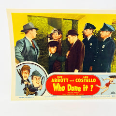1954 Who Done It Lobby Card Collectible Lobby Card Movie Poster No.2