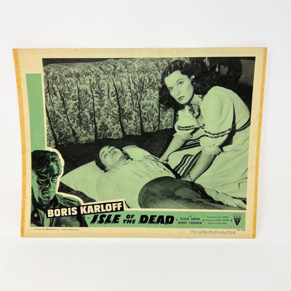 1957 Isle of the Dead lobby cardCollectible Lobby Card Movie Poster b